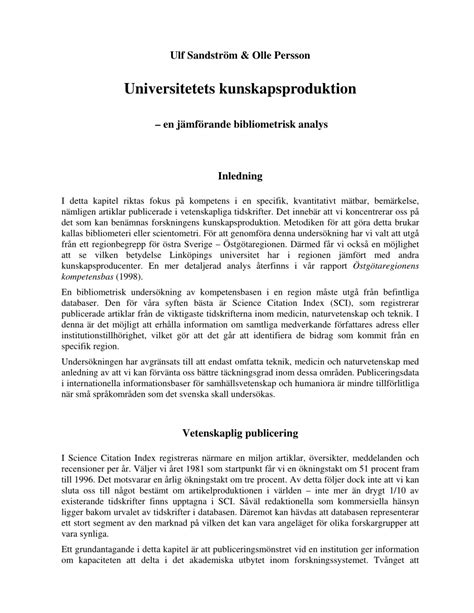 exempel på jämförande text